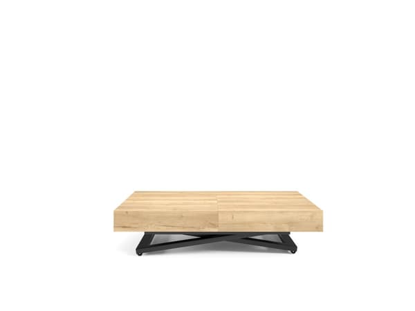 FURNLUX SOFFBORD SANNA U BEIGE 80CM