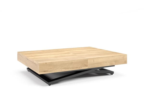 FURNLUX SOFFBORD SANNA U BEIGE 80CM