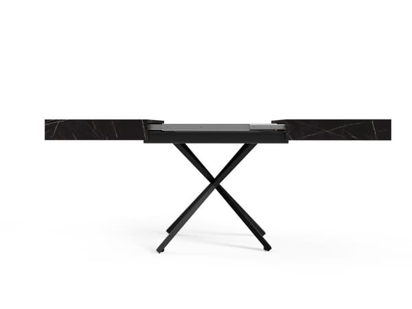 FURNLUX SOHVAPÖYTÄ SANNA X MUSTA 80CM