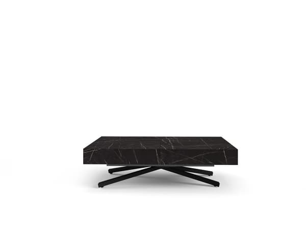 FURNLUX SOHVAPÖYTÄ SANNA X MUSTA 80CM