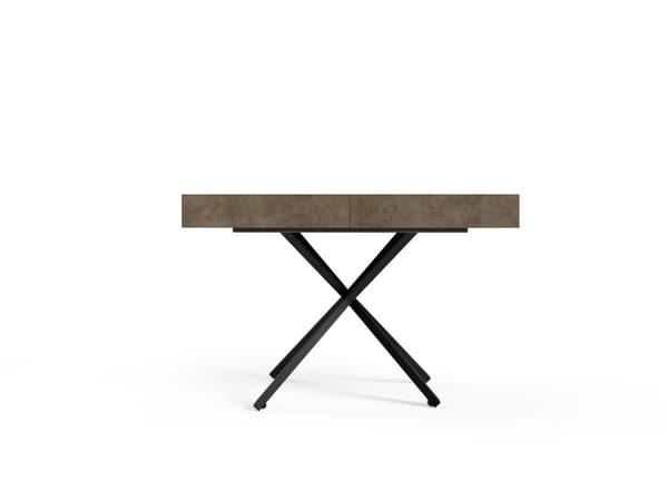 FURNLUX SOHVAPÖYTÄ SANNA X TUMMANHARMAA 80CM