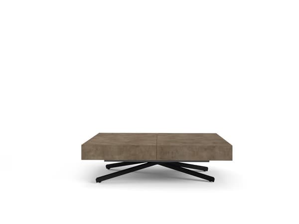 FURNLUX SOHVAPÖYTÄ SANNA X TUMMANHARMAA 80CM
