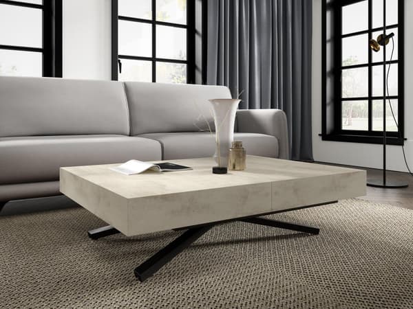 FURNLUX SOFFBORD SANNA X VIT 80CM