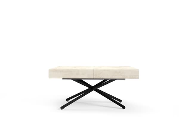 FURNLUX SOHVAPÖYTÄ SANNA X VALKOINEN 80CM