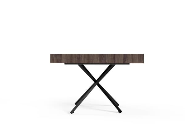 FURNLUX SOHVAPÖYTÄ SANNA X RUSKEA & MUSTA 80CM