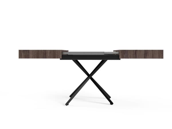 FURNLUX SOHVAPÖYTÄ SANNA X RUSKEA & MUSTA 80CM