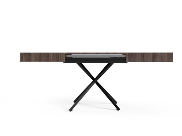 FURNLUX SOHVAPÖYTÄ SANNA X RUSKEA & MUSTA 80CM
