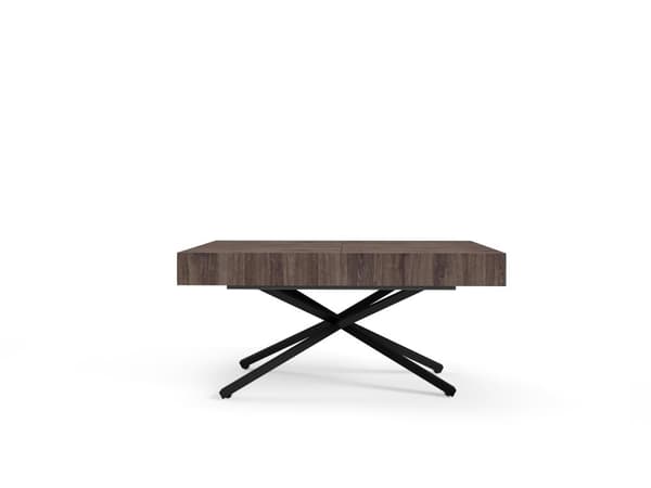 FURNLUX SOHVAPÖYTÄ SANNA X RUSKEA & MUSTA 80CM