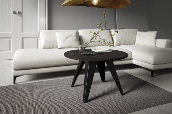 FURNLUX SOHVAPÖYTÄ FARE MUSTA 75CM
