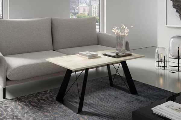 FURNLUX SOFFBORD SATIS VIT 60CM