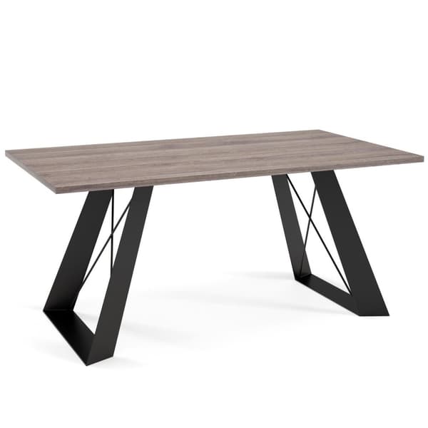 FURNLUX SOFFBORD SATIS BRUN & SVART 60CM