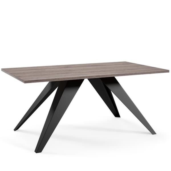 FURNLUX SOFFBORD ARIA BRUN & SVART 60CM
