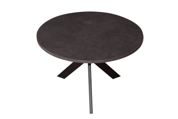 FURNLUX SOHVAPÖYTÄ MATEO MUSTA 75CM