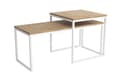 Pikkukuva 1 / 2: FURNLUX SOHVAPÖYTÄ TONY BEIGE & VALKOINEN 50CM