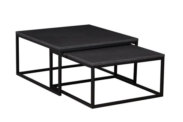 FURNLUX SOHVAPÖYTÄ DUAL MUSTA 76CM