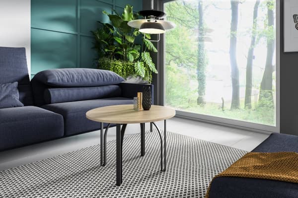 FURNLUX SOFFBORD NASTRO NATURLIGT TRÄ 75CM