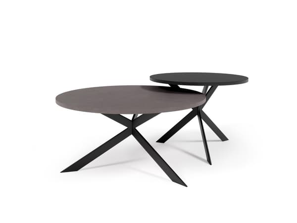 FURNLUX SOHVAPÖYTÄ LIBRE TUMMANHARMAA 75CM