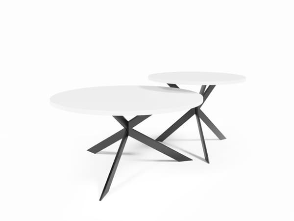 FURNLUX SOHVAPÖYTÄ LIBRE VALKOINEN 75CM