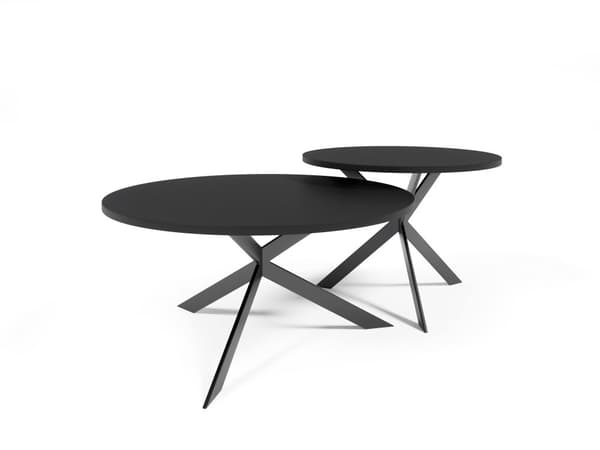 FURNLUX SOHVAPÖYTÄ LIBRE MUSTA 75CM