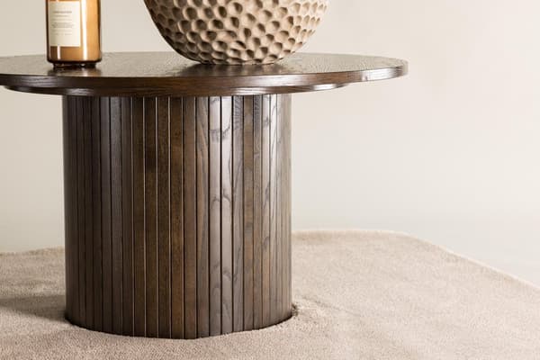 FURNLUX SOFFBORD BIANCA BRUN 80CM