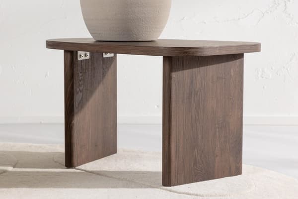 FURNLUX SOHVAPÖYTÄ GRONVIK PÄHKINÄ 45CM