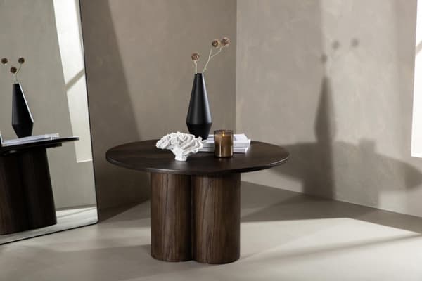 FURNLUX SOHVAPÖYTÄ OLIVIA PÄHKINÄ 80CM