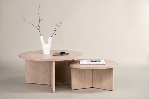 FURNLUX SOHVAPÖYTÄ SALTO BEIGE 85CM