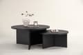 Miniatyrbillede 6 af 8: FURNLUX SOFABORD SALTO SORT 85CM