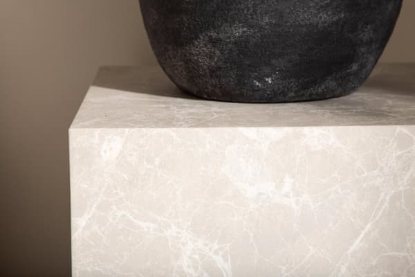 FURNLUX SOFFBORD YORK MARMORGRÅ 40CM