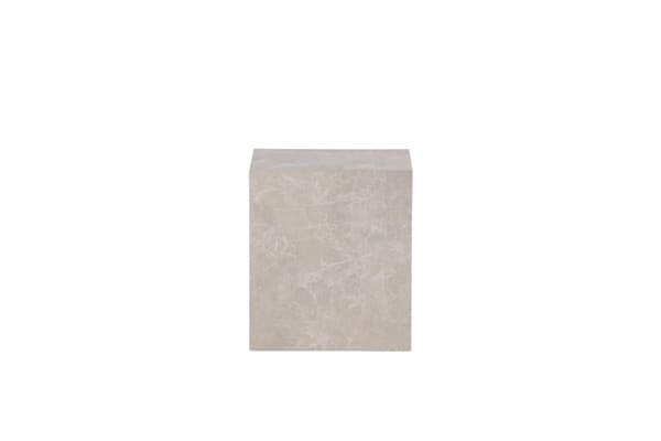 FURNLUX SOHVAPÖYTÄ YORK MARMORI HARMAA 40CM
