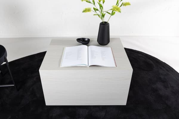 FURNLUX SOFFBORD YORK GRÅ 60CM