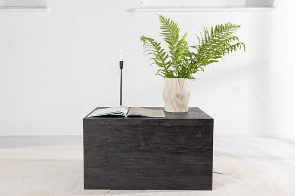 FURNLUX SOFFBORD YORK MÖRKBRUN 60CM