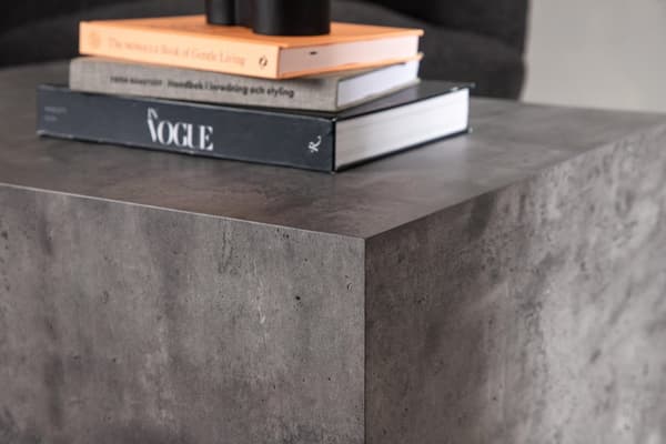 FURNLUX SOFABORD YORK MØRKEGRÅ 60CM