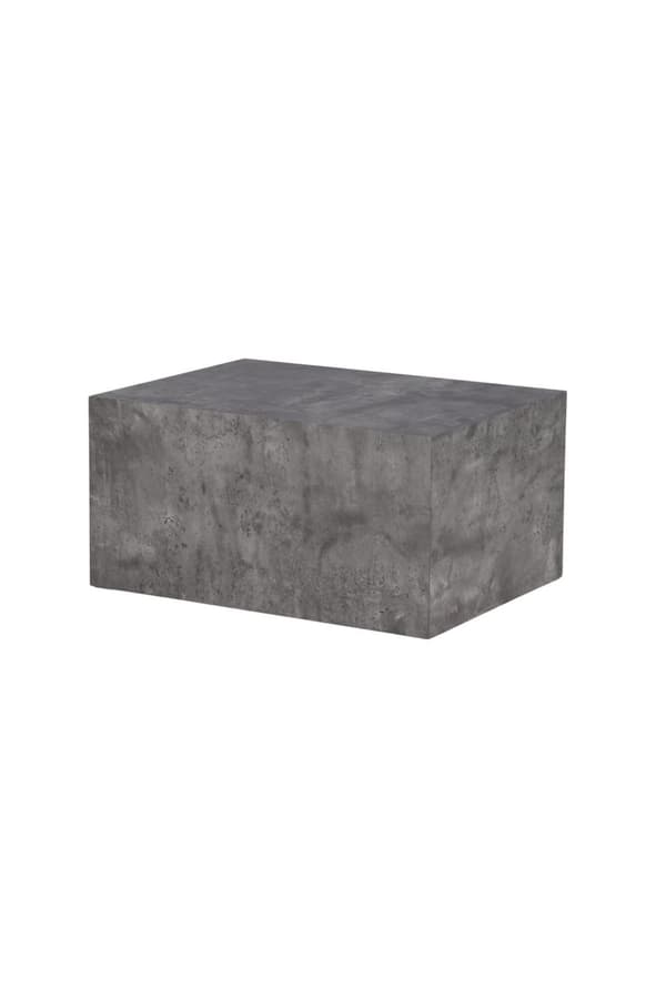 FURNLUX SOFABORD YORK MØRKEGRÅ 60CM