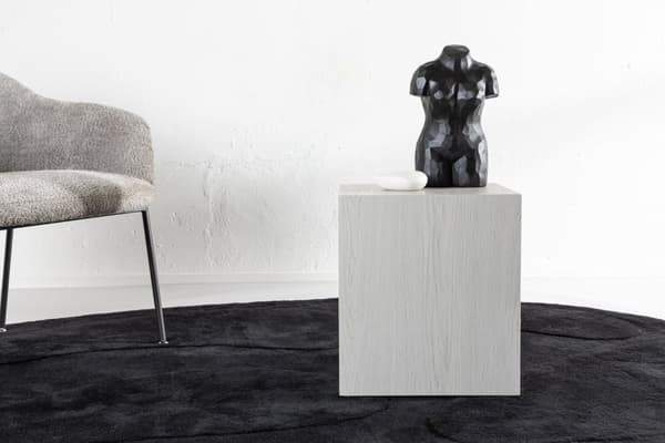 FURNLUX SOFABORD YORK GRÅ 40CM