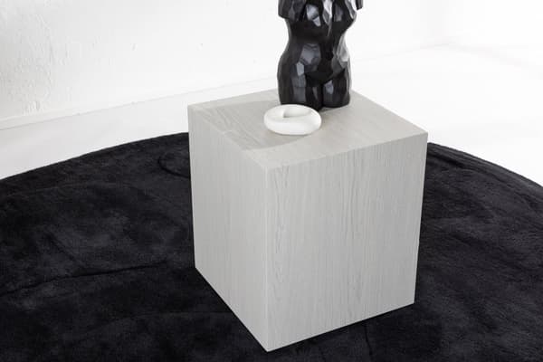 FURNLUX SOFABORD YORK GRÅ 40CM