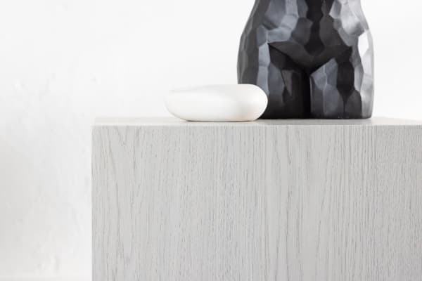 FURNLUX SOFABORD YORK GRÅ 40CM