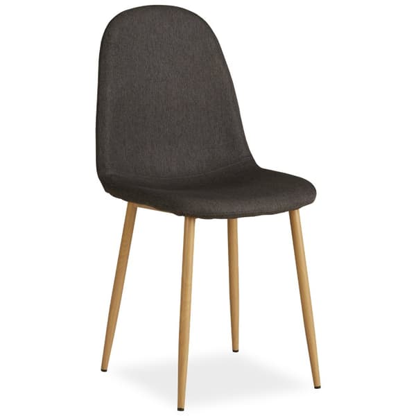 Matsalsbord Set, 80x80 cm, Antracit