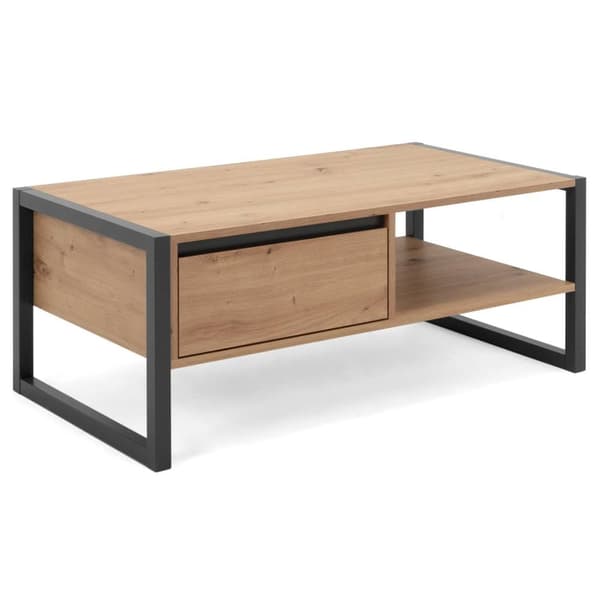 Kaffebord, 100x40x55 cm, Grå