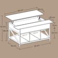 Miniatyrbillede 6 af 6: Rootz Sofabord - Højdejusterbar bordplade - Træspanelbord - Stålramme - 60 cm x 100 cm x (48-62) cm