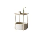 Miniatyrbillede 1 af 5: Rootz Round Side Bord - Lille sofabord - Kompakt bord - Stilfuldt design - 45 cm x 50 cm
