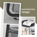 Miniatyrbillede 4 af 5: Rootz Round Side Bord - Sofabord - Lille bord - Rumbesparende design - 45 cm D x 50 cm H