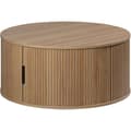 Miniatyrbillede 1 af 6: Soffbord - Runt - MDF - Ek - Essential - Diameter 80 cm Höjd 36 cm - RONIN
