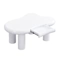 Miniatyrbild 10 av 11: Vit Couchtisch i Cloud-Form - MDF med 16-färgad LED-belysning & Förvaring