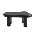 Miniatyrbillede 4 af 11: Sort Couchtisch i Cloud-Form - MDF med 16-farvet LED-belysning og opbevaring