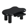 Miniatyrbillede 6 af 11: Sort Couchtisch i Cloud-Form - MDF med 16-farvet LED-belysning og opbevaring