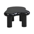 Miniatyrbillede 7 af 11: Sort Couchtisch i Cloud-Form - MDF med 16-farvet LED-belysning og opbevaring