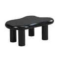 Miniatyrbillede 8 af 11: Sort Couchtisch i Cloud-Form - MDF med 16-farvet LED-belysning og opbevaring