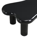 Miniatyrbillede 10 af 11: Sort Couchtisch i Cloud-Form - MDF med 16-farvet LED-belysning og opbevaring