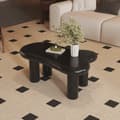 Miniatyrbillede 2 af 11: Sort Couchtisch i Cloud-Form - MDF med 16-farvet LED-belysning og opbevaring